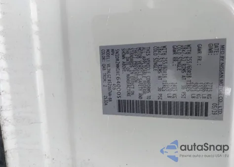 2019 Nissan Pathfinder Sl из США, поврежденный, VIN 5N1DR2MM1KC640005